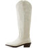 Image #2 - Ariat Women's Belle StretchFit Tall Western Boots - Round Toe, White, hi-res
