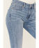 Image #2 - Idyllwind Women's Atwood Light Wash Rebel Mid Rise Stretch Bootcut Jeans, Light Wash, hi-res