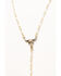 Image #2 - Shyanne Women's Golden Charm Necklace, Gold, hi-res