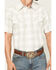 Image #3 - Cody James Men's Volcano Plaid Print Short Sleeve Snap Western Shirt, Grey, hi-res