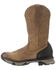 Image #3 - Lucchese Men's Performance Molded Western Work Boots - Soft Toe, Chestnut, hi-res