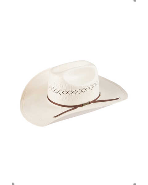 American Hat Co Men's Rancher Cowboy Hat, Natural, hi-res