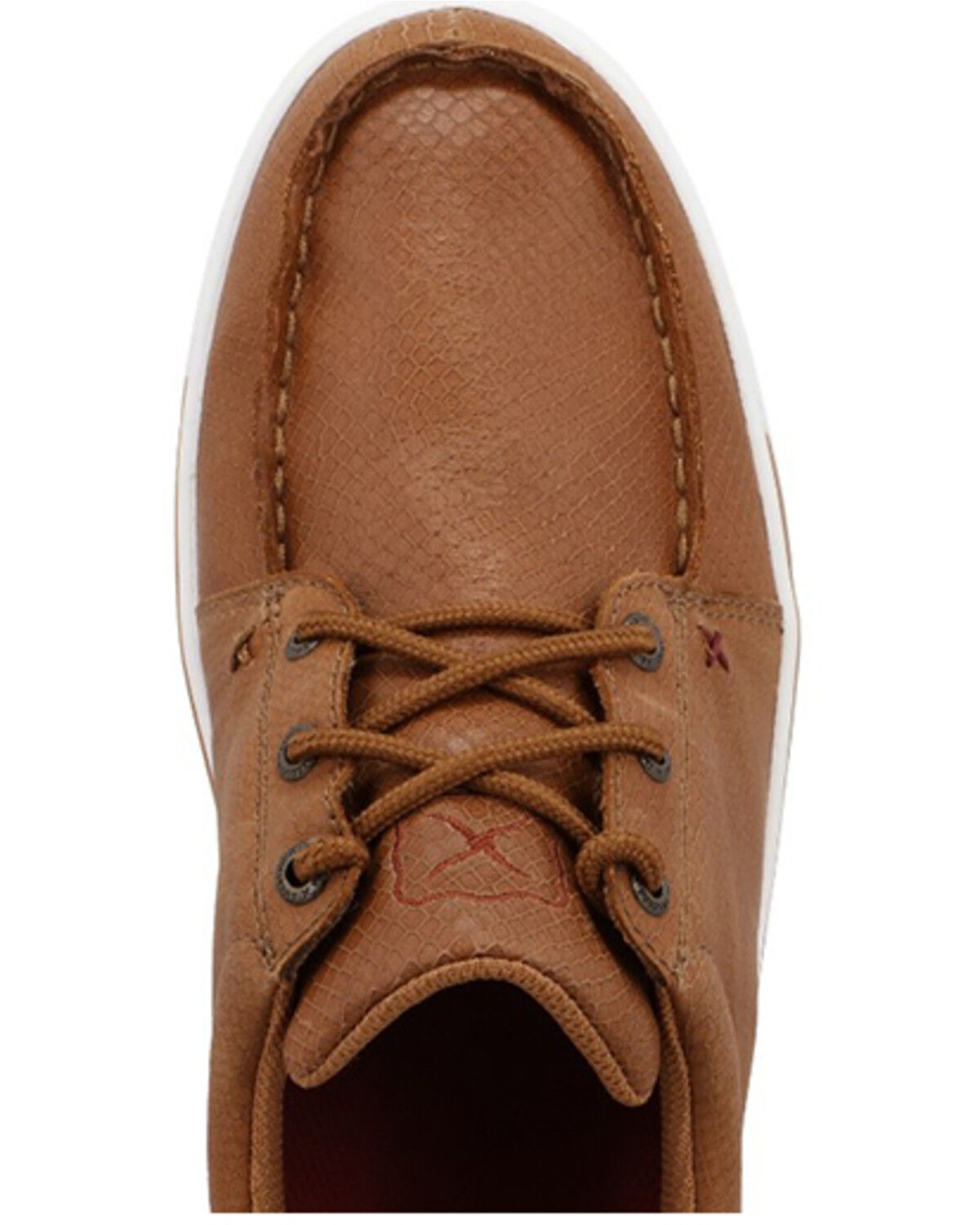 Image #6 - Twisted X Men's Kicks Casual Shoes - Moc Toe, Cream, hi-res