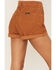 Rolla's Women's High Rise Corduroy Dusters Shorts , Tan, hi-res