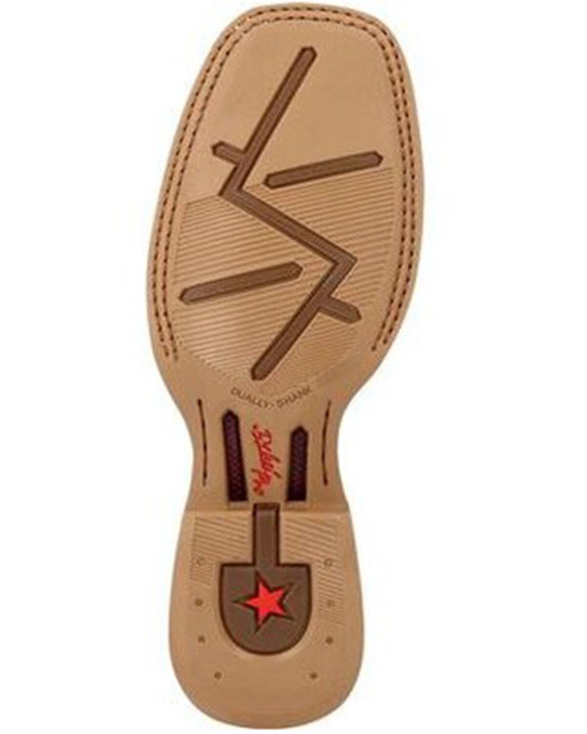 Image #7 - Durango Women's Lady Rebel Pro Crimson Western Boot - Broad Square Toe, Black/red, hi-res