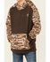 Image #3 - Ariat Boys' Patriot Desert Camo Hooded Sweatshirt , Brown, hi-res