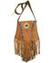 Kobler Leather Women's Beaded Shoulder Bag, Tan, hi-res