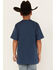 Image #4 - Cody James Boys' Mexico Burst Short Sleeve Graphic T-Shirt, Navy, hi-res