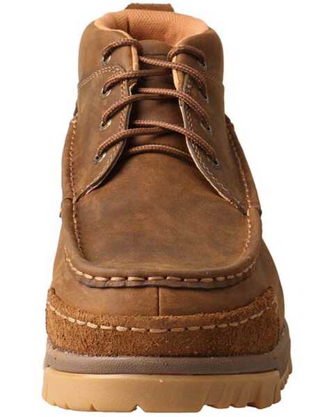 Twisted X Men's CellStretch Work Boots - Composite Toe, Distressed Brown, hi-res