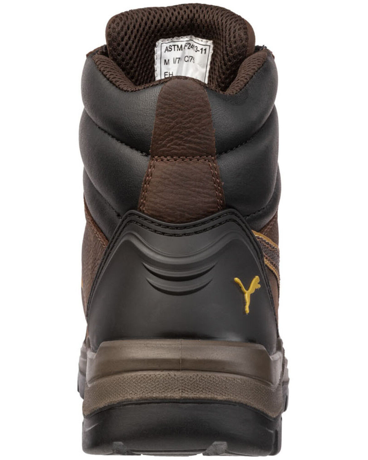 Image #2 - Puma Safety Men's Tornado CTX Waterproof Work Boots - Composite Toe, Brown, hi-res