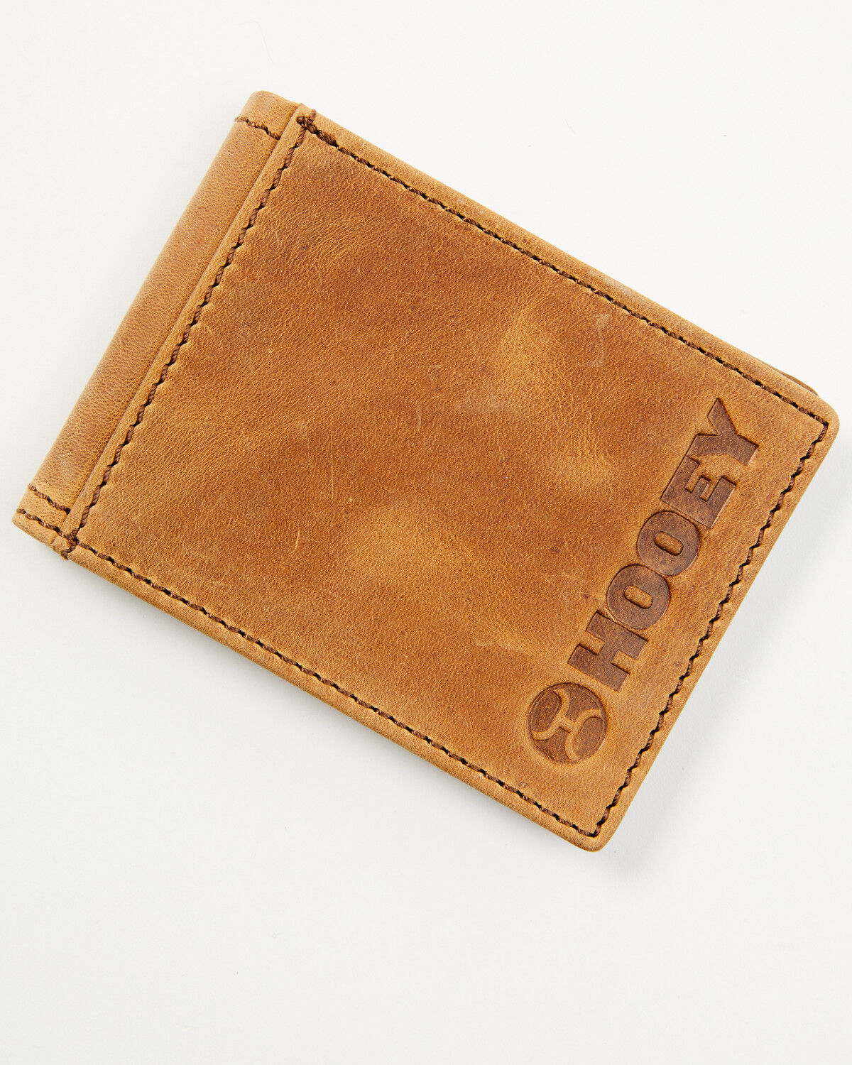 Image #3 - Hooey Men's Logo Front Pocket Bi-Fold Wallet, Brown, hi-res