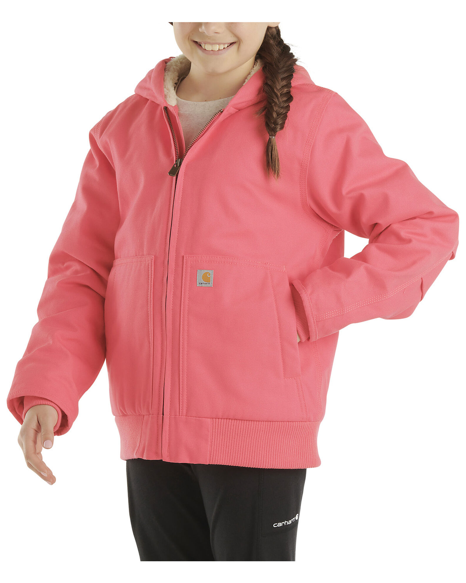 Carhartt Little Girls Insulated Hooded Active Jacket Country Outfitter
