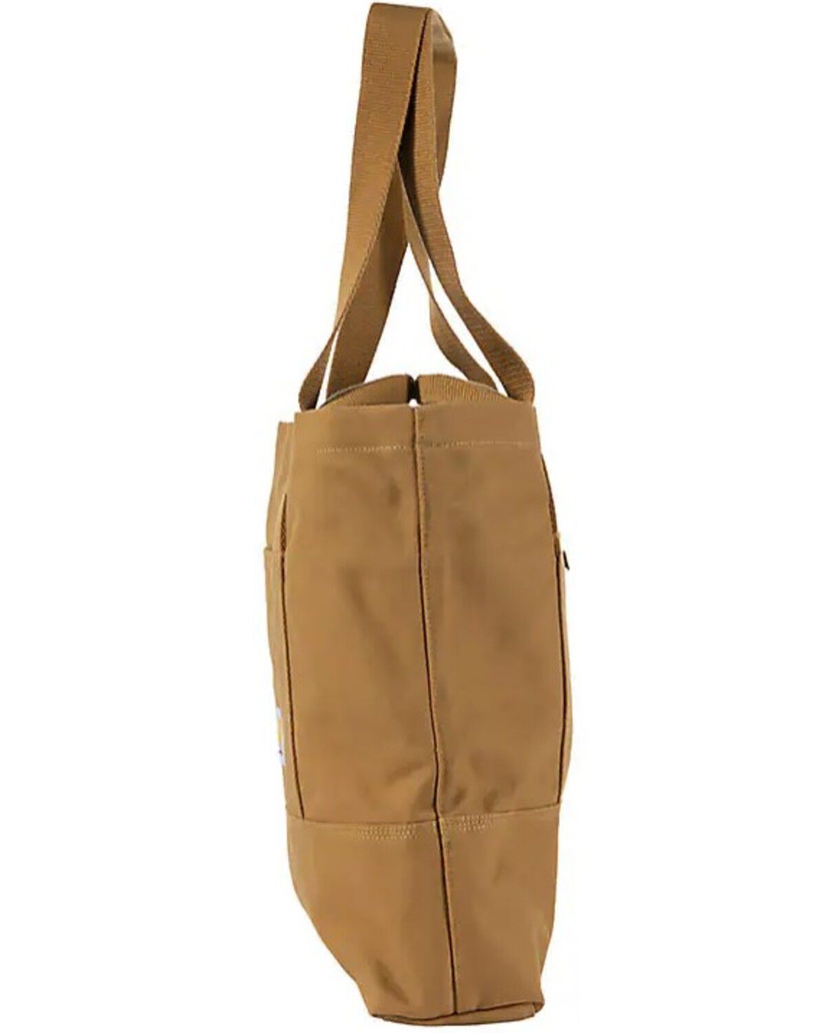 Image #5 - Carhartt 18L Firm Duck Tote Bag, Brown, hi-res