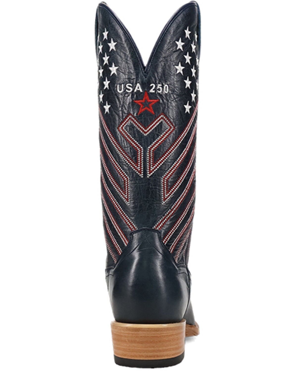 Image #5 - Dan Post Men's America 250 Western Boots - Round Toe, Blue, hi-res