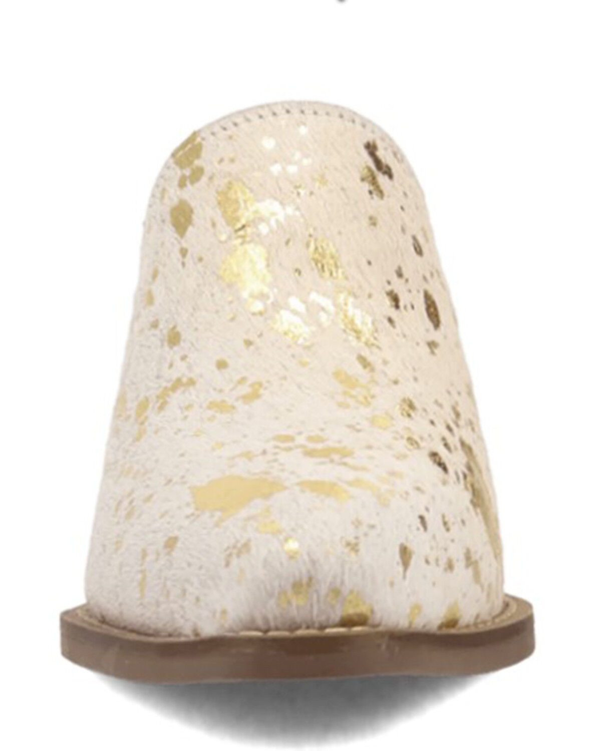 Image #4 - Dingo Women's Cash Cow Mules, Gold, hi-res