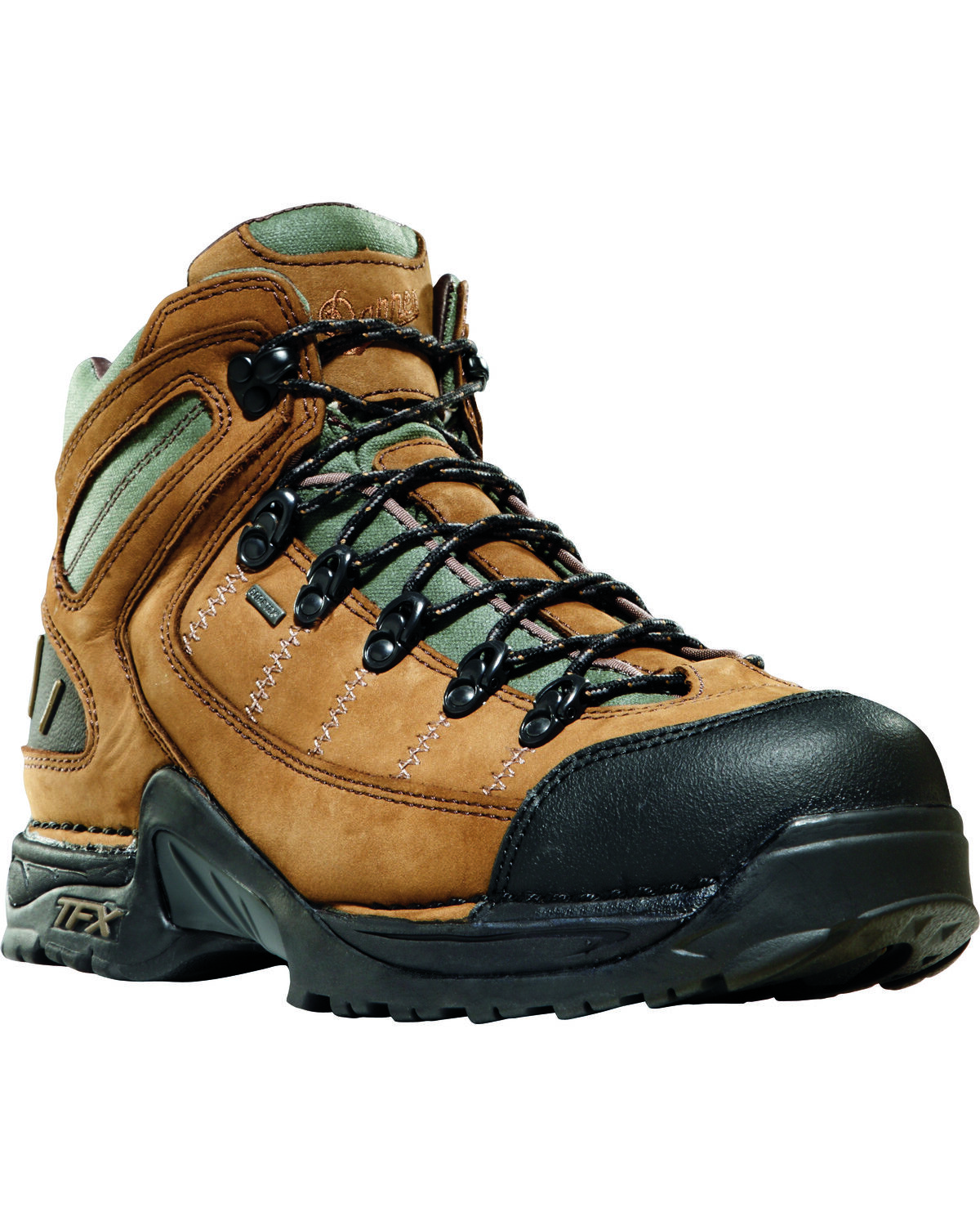 Image #1 - Danner Men's 453 Dark Tan 5.5" Hiking Boots, , hi-res
