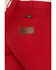 Image #4 - Wrangler Retro Women's Wrancher High Rise Straight Stretch Jeans, Red, hi-res