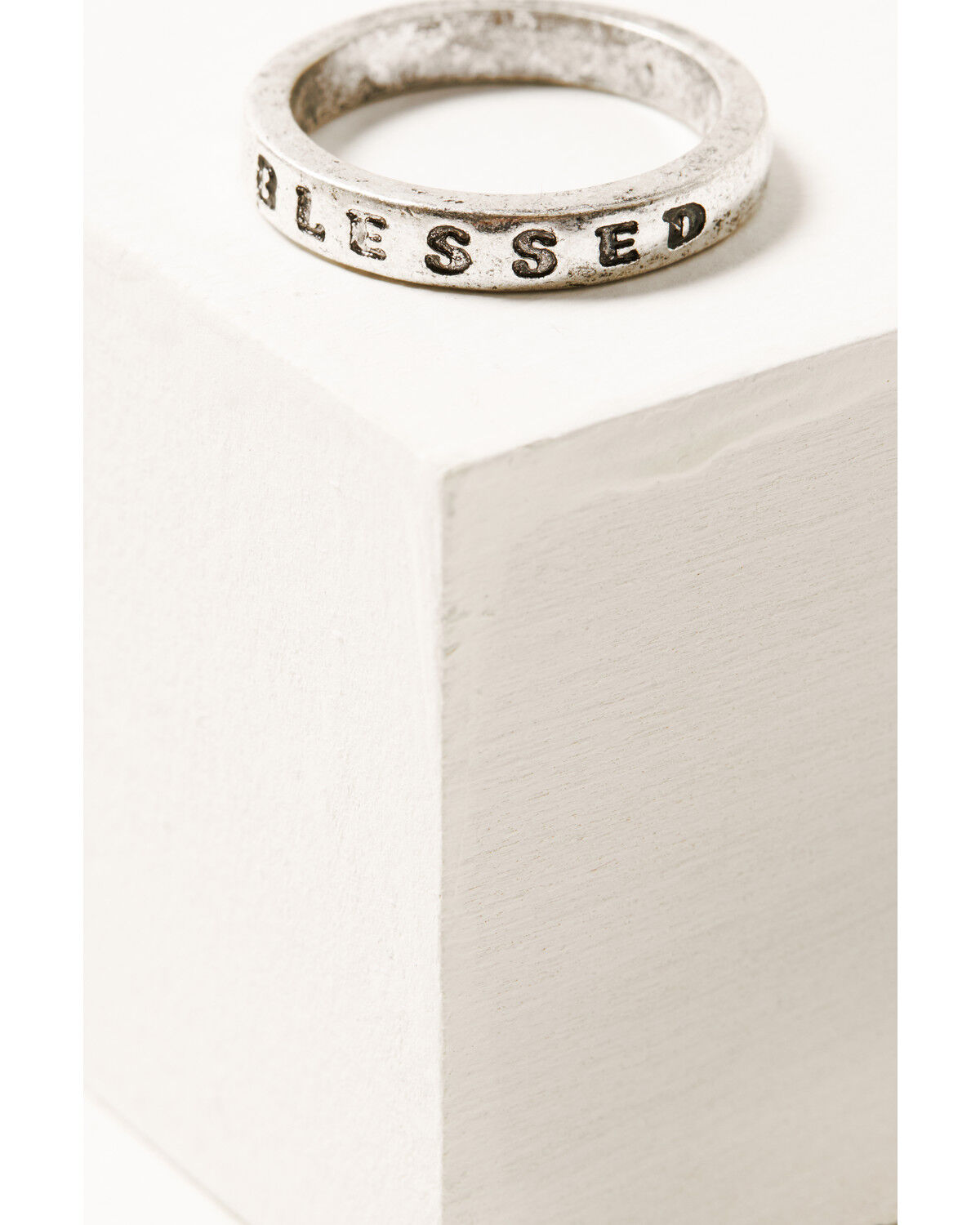 Image #2 - Shyanne Women's Heart Cross Ring Set, Silver, hi-res