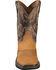 Image #4 - Ariat Men's 10" Sierra Pull On Western Work Boots - Square Toe, Aged Bark, hi-res