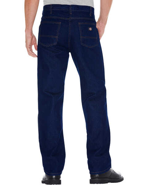Dickies Men's Regular Fit Straight Leg 5 Pocket Jeans, Indigo, hi-res