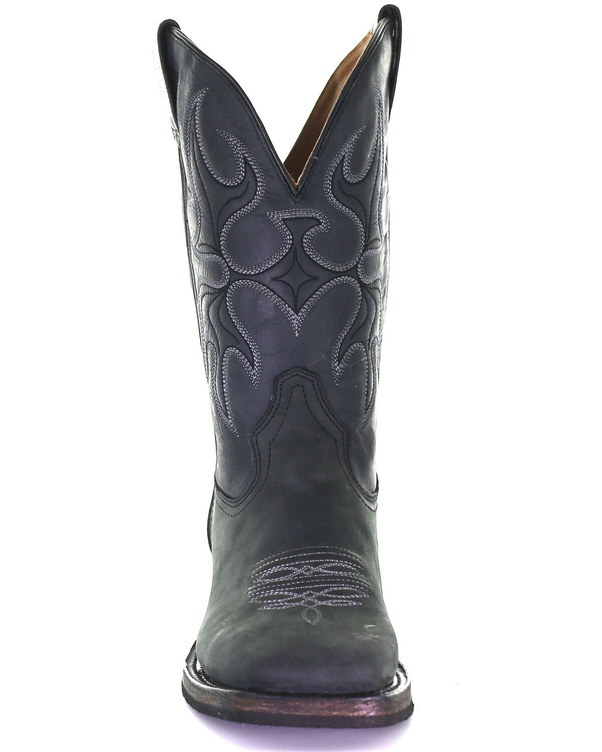 Black rodeo boots clearance
