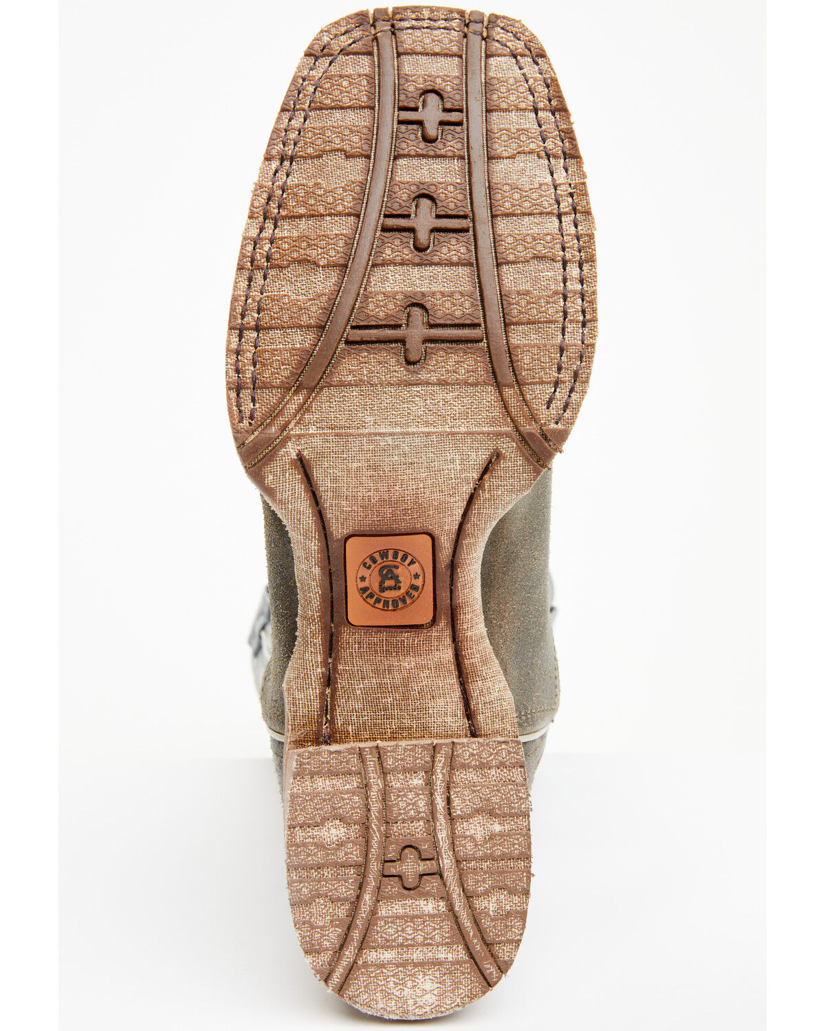 Image #7 - Laredo Men's Peete Western Boots - Broad Square Toe, Grey, hi-res