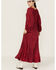 Image #2 - Gunit Solid Lace Women's Long Sleeve Maxi Dress, , hi-res