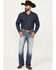 Image #1 - Cody James Men's Oregon Medium Wash Slim Bootcut Stretch Denim Jeans, Medium Wash, hi-res