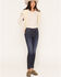 Image #1 - Wrangler Women's Rae Dark Wash High Rise Bespoke Skinny Stretch Denim Jeans, Dark Wash, hi-res