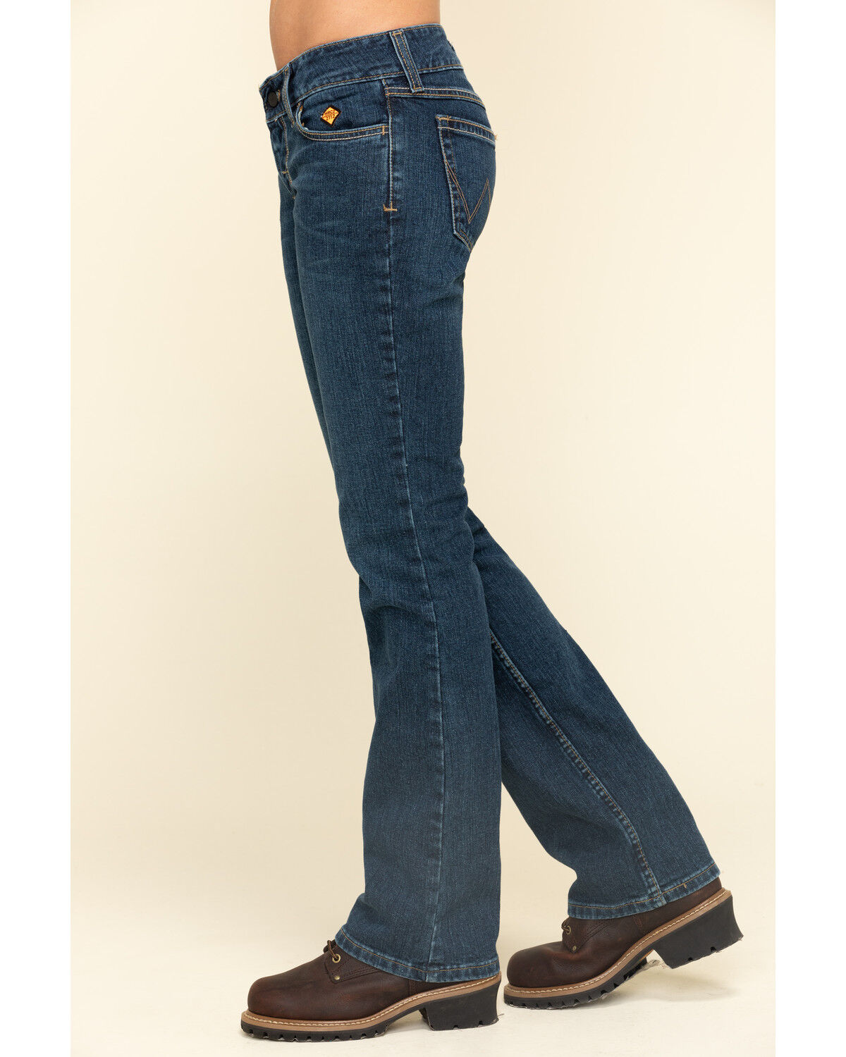 Image #3 - Wrangler Women's Dark Mae FR Jeans, Indigo, hi-res