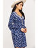 Image #5 - Roper Women's Floral Print Mini Dress, Blue, hi-res