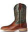 Image #2 - Ariat Men's Ryden Ultra Western Performance Boots - Broad Square Toe, Brown, hi-res