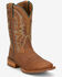 Image #1 - Justin Women's Outlaw Ryley Performance Western Boots - Broad Square Toe, Brown, hi-res