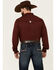 Image #4 - RANK 45® Men's Roughie Performance Long Sleeve Snap Solid Western Shirt, , hi-res