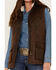 Image #2 - Outback Trading Co Women's Woodbury Sherpa-Lined Storm-Flap Vest , Brown, hi-res