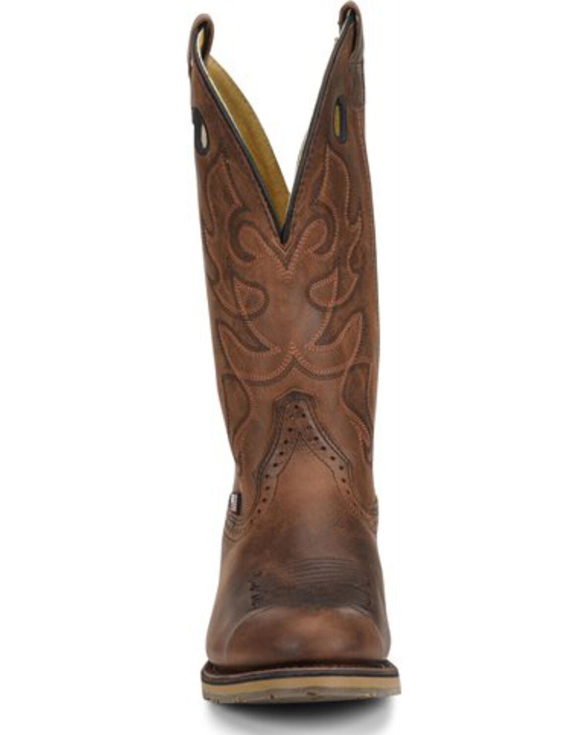 double h round toe boots