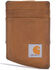 Image #1 - Carhartt Men's Rough Cut Front Pocket Wallet, Brown, hi-res