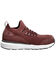 Image #2 - Carhartt Women's 3" Haslett Work Shoes - Nano Composite Toe, Burgundy, hi-res