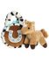 Image #2 - Aurora 7" Appaloosa Horseshoe™ Fancy Pals™ Plush Toy, Brown, hi-res