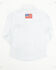 Image #4 - Rodeo Clothing Boys' USA Rodeo Long Sleeve Pearl Snap Western Shirt, White, hi-res