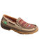 Twisted X Women's Multicolor ECO TWX Driving Moccasin Shoes - Moc Toe, Beige/khaki, hi-res