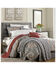 Image #1 - HiEnd Accents Carmen Kilim 3-Piece Super King Comforter Set, Taupe, hi-res