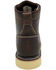 Image #4 - AdTec Men's 6" Rancho Moc Work Boots - Soft Toe, Dark Brown, hi-res