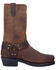 Dingo Dean Harness Boots - Square Toe, Dark Brown, hi-res
