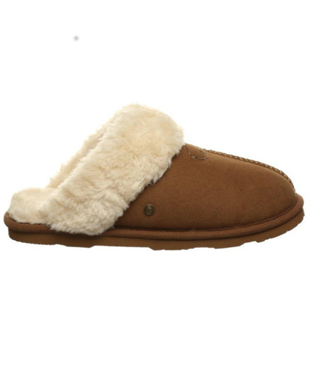 Image #2 - Bearpaw Women's Loki Vegan Slippers, Brown, hi-res
