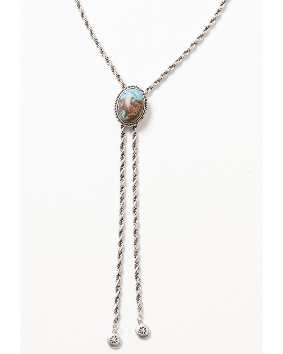 Image #1 - Shyanne Women's Bolo Necklace, Silver, hi-res