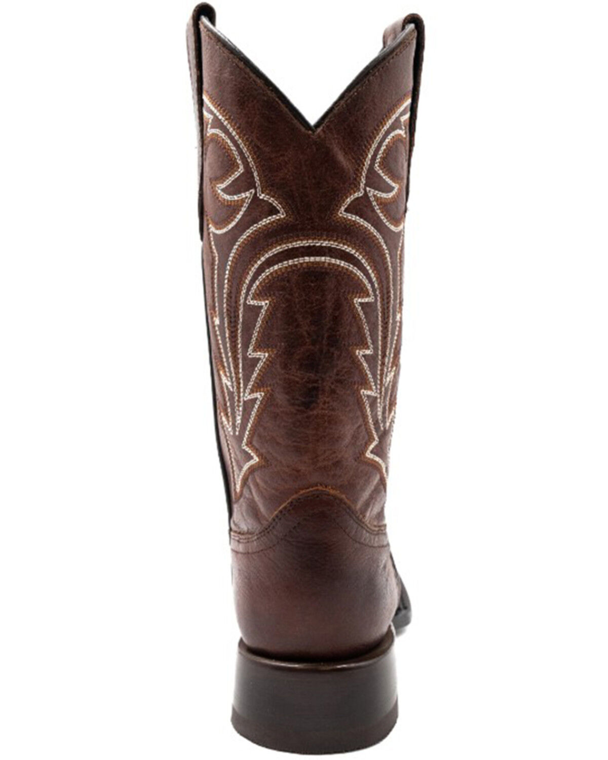 Image #5 - Ferrini Men's Dylan Tall Western Boots - Broad Square Toe, Brandy Brown, hi-res