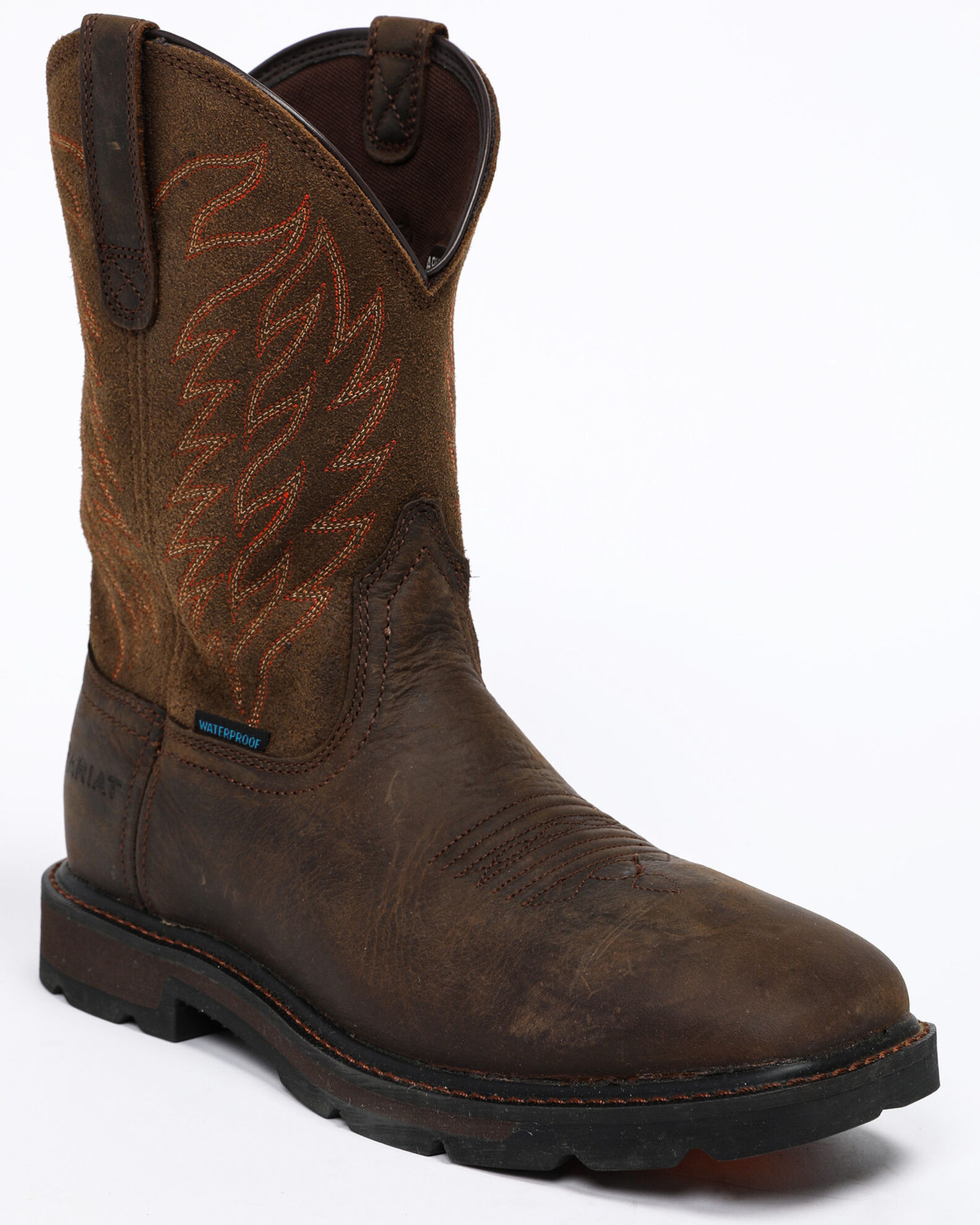 Ariat groundbreaker square deals toe steel toe