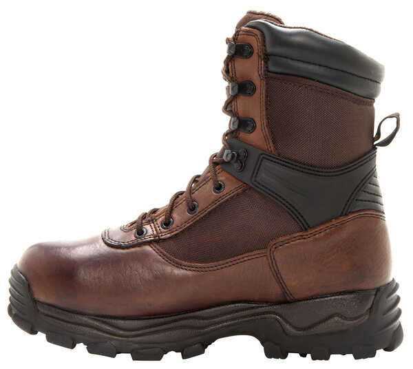 Image #3 - Rocky Men's Sport Utility Pro Waterproof Work Boots - Steel Toe, Brown, hi-res