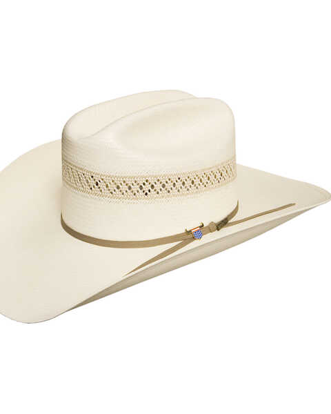 Resistol Wildfire 10X Straw Cowboy Hat, Natural, hi-res